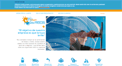 Desktop Screenshot of gruposanfroilan.com